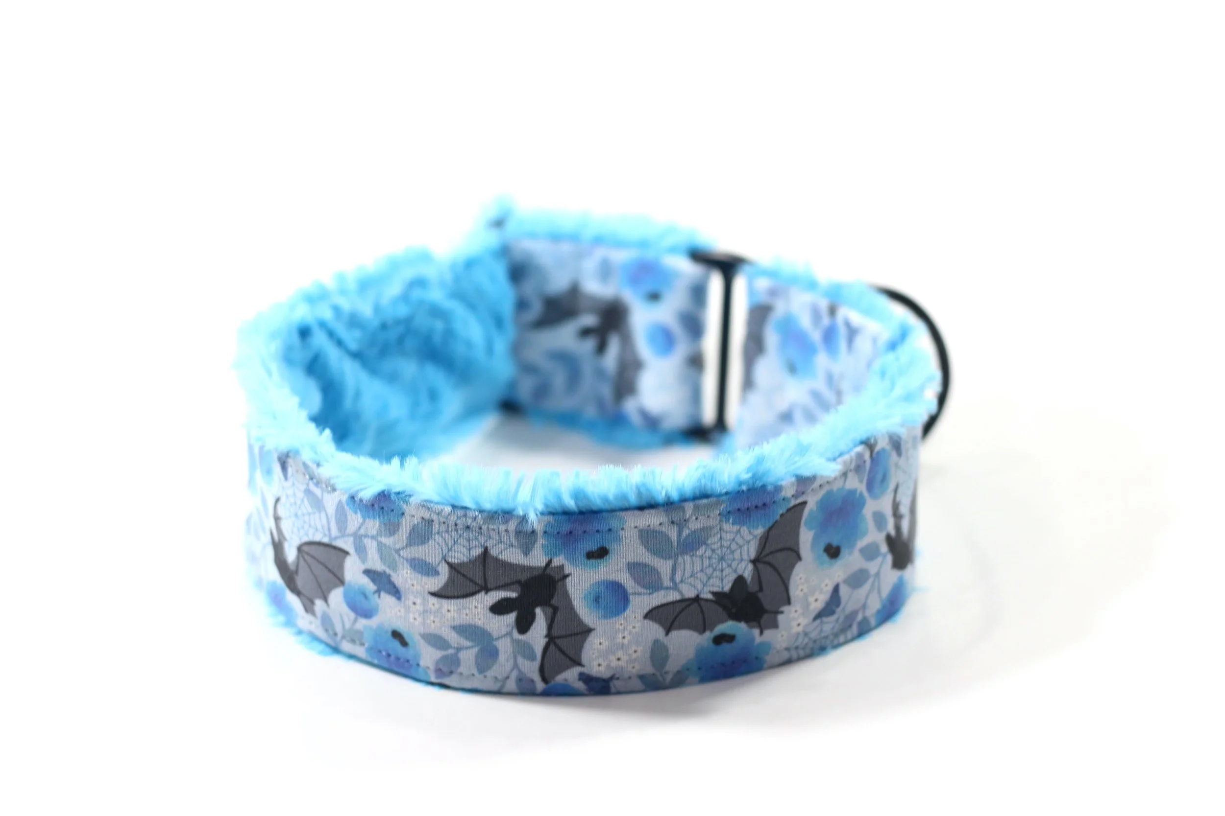 Pastel Bat Floral Blue (sf)