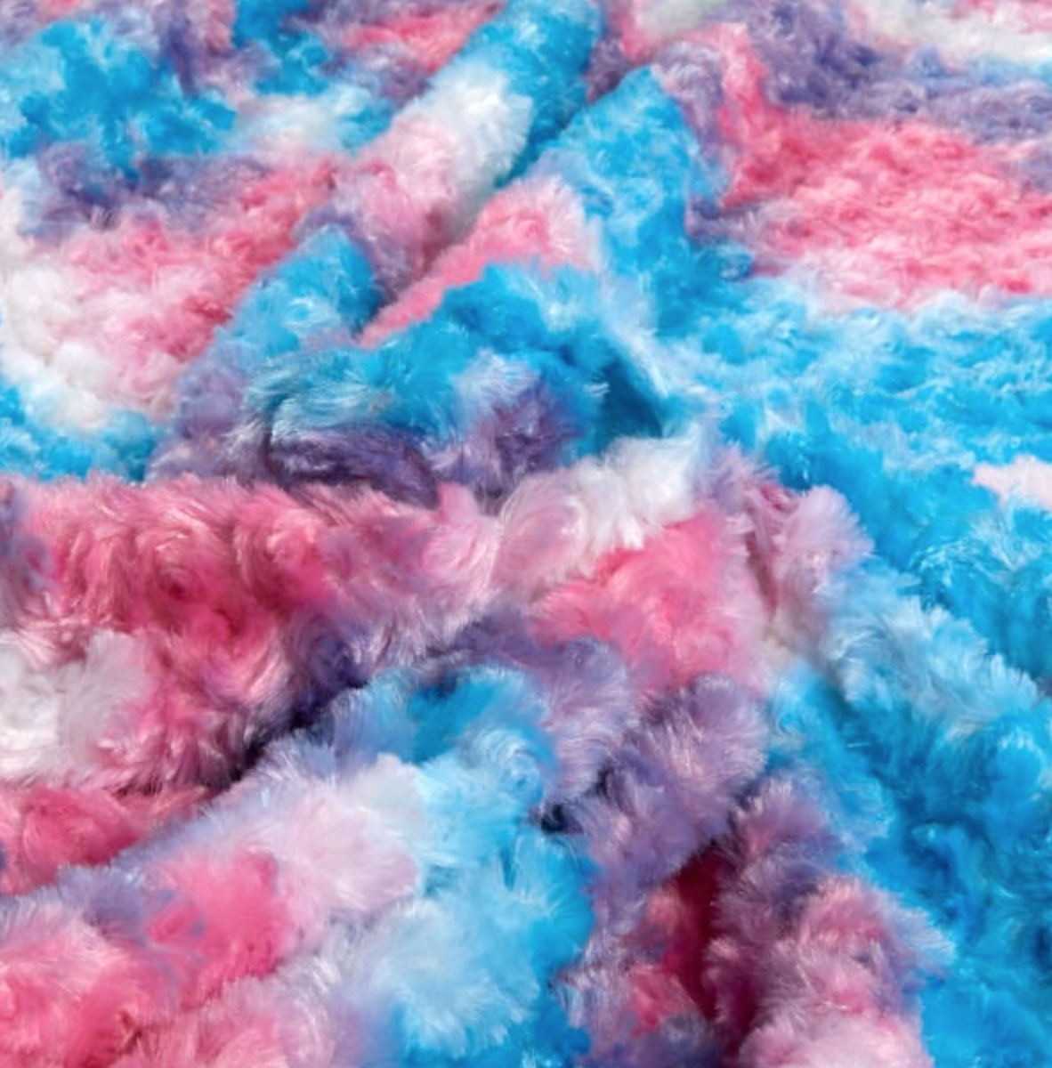 Cotton Candy Faux Fur