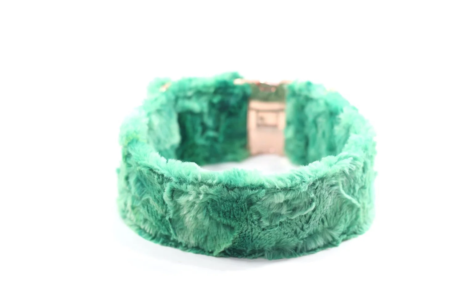 Kelly Green Galaxy Luxe Full Faux Fur Collar LE