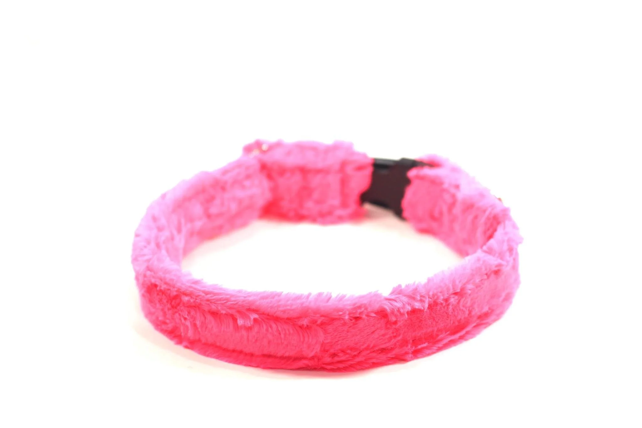 Neon Pink Luxe Full Faux Fur Collar