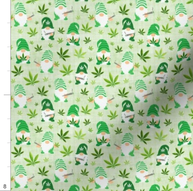 Rollin' With My Gnomies Marijuana Pot Weed Gnomes (sf)