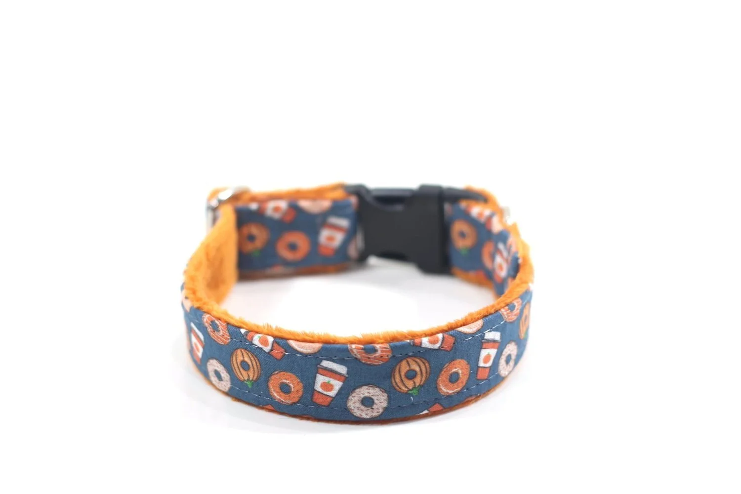 Coffee and Fall Donuts on Navy