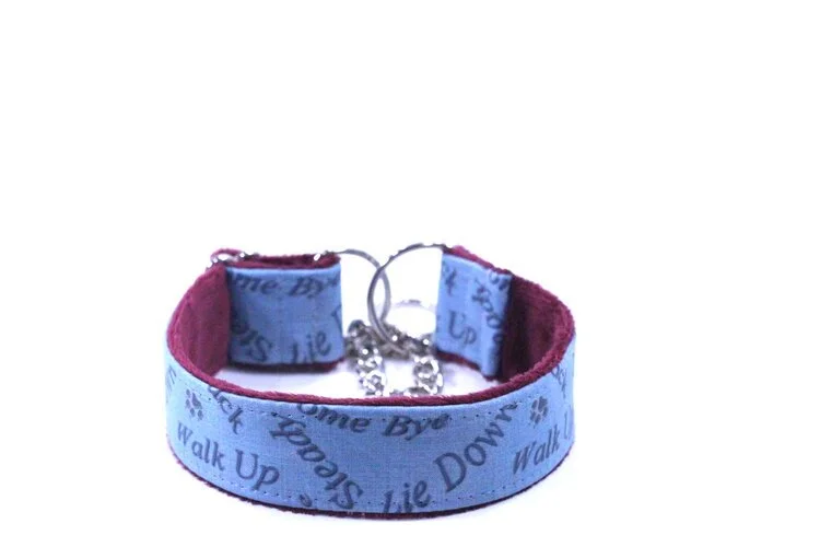 Herding Commands on Blue Linen