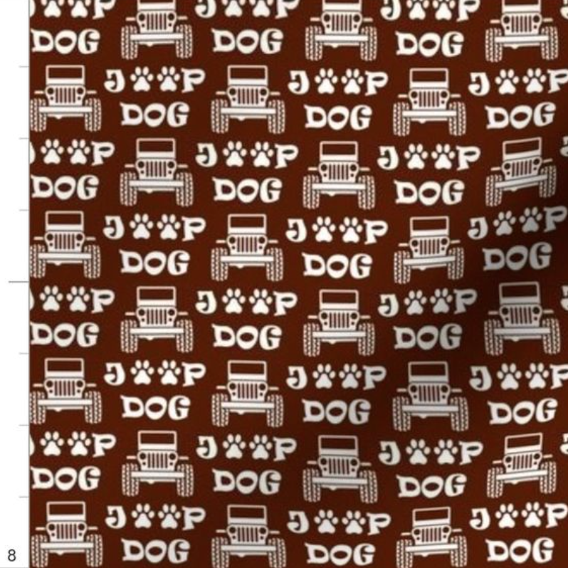Jeep Dog Brown