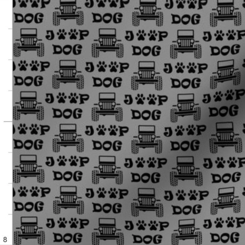 Jeep Dog Gray