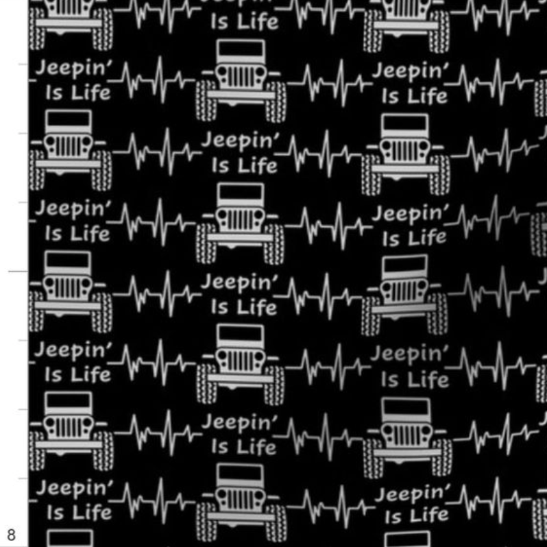 Jeepin Is Life Heart Rhythm