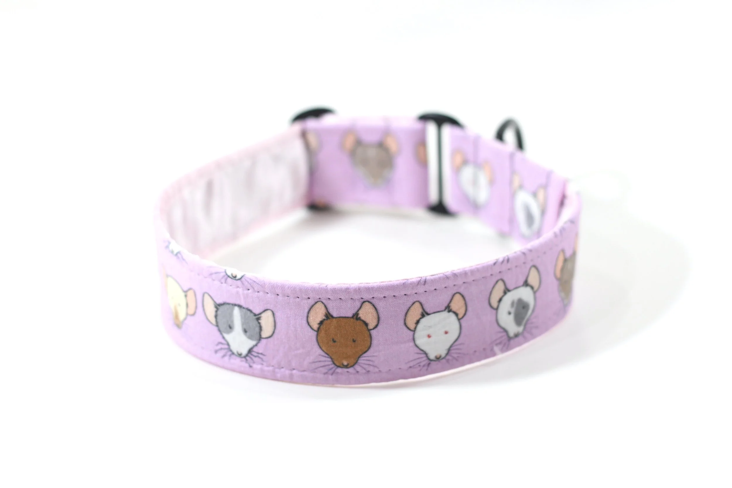 Adorable Rat Faces on Pink