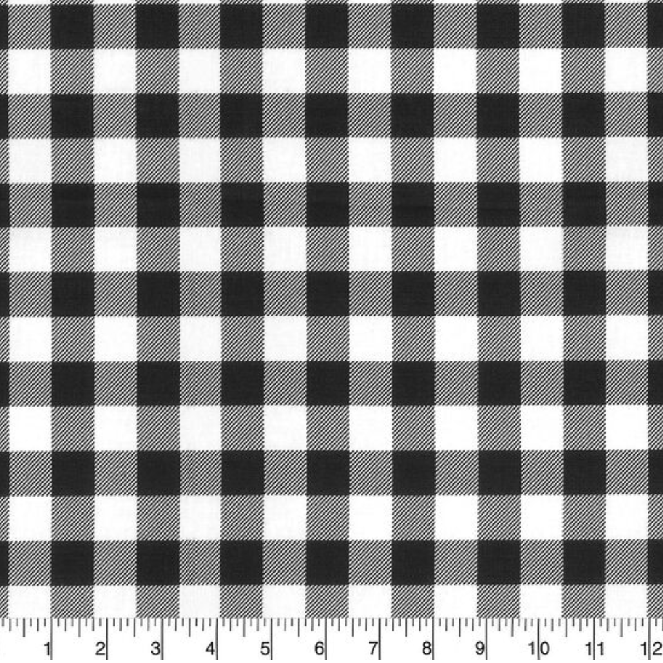 Black and White Plaid