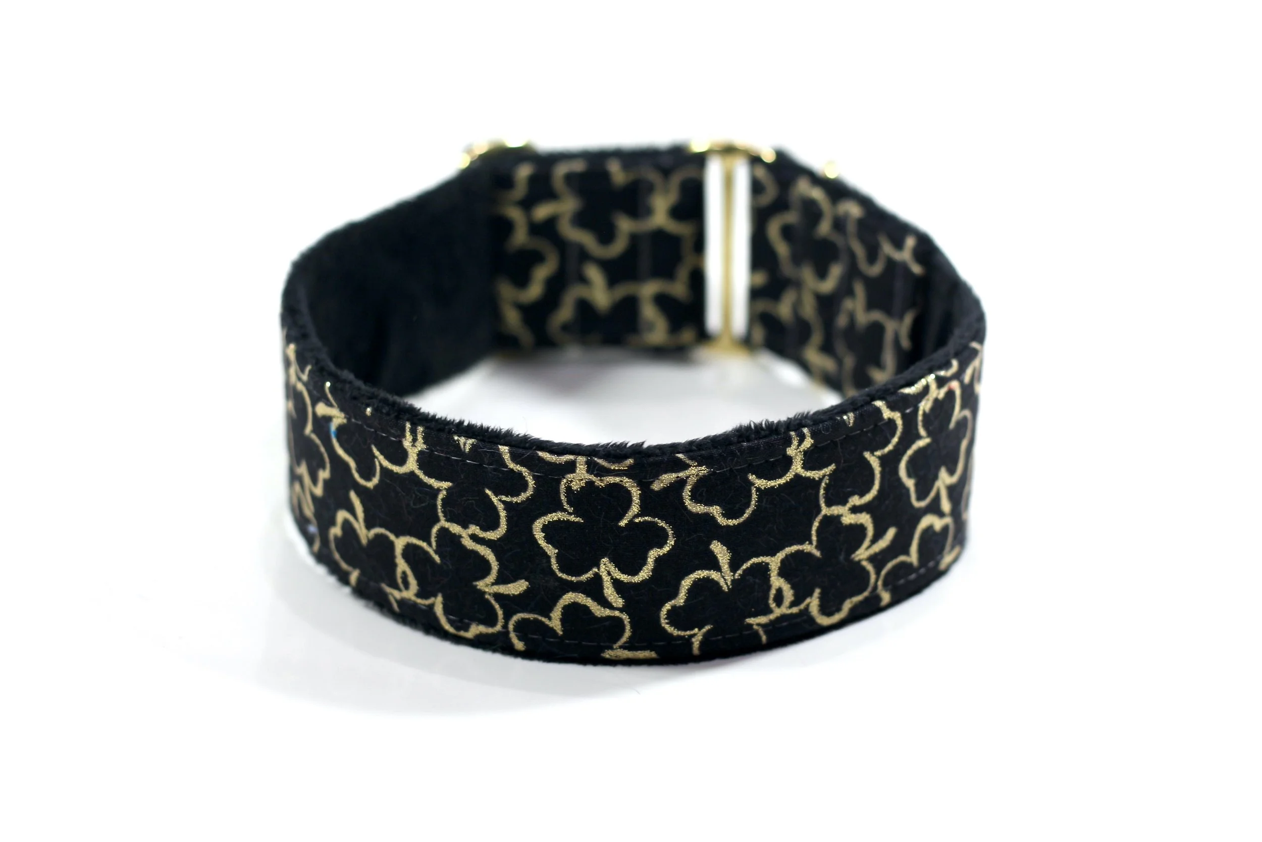 Gold Shimmer Shamrocks