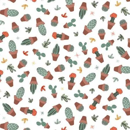 Cacti Greenhouse Gardens White