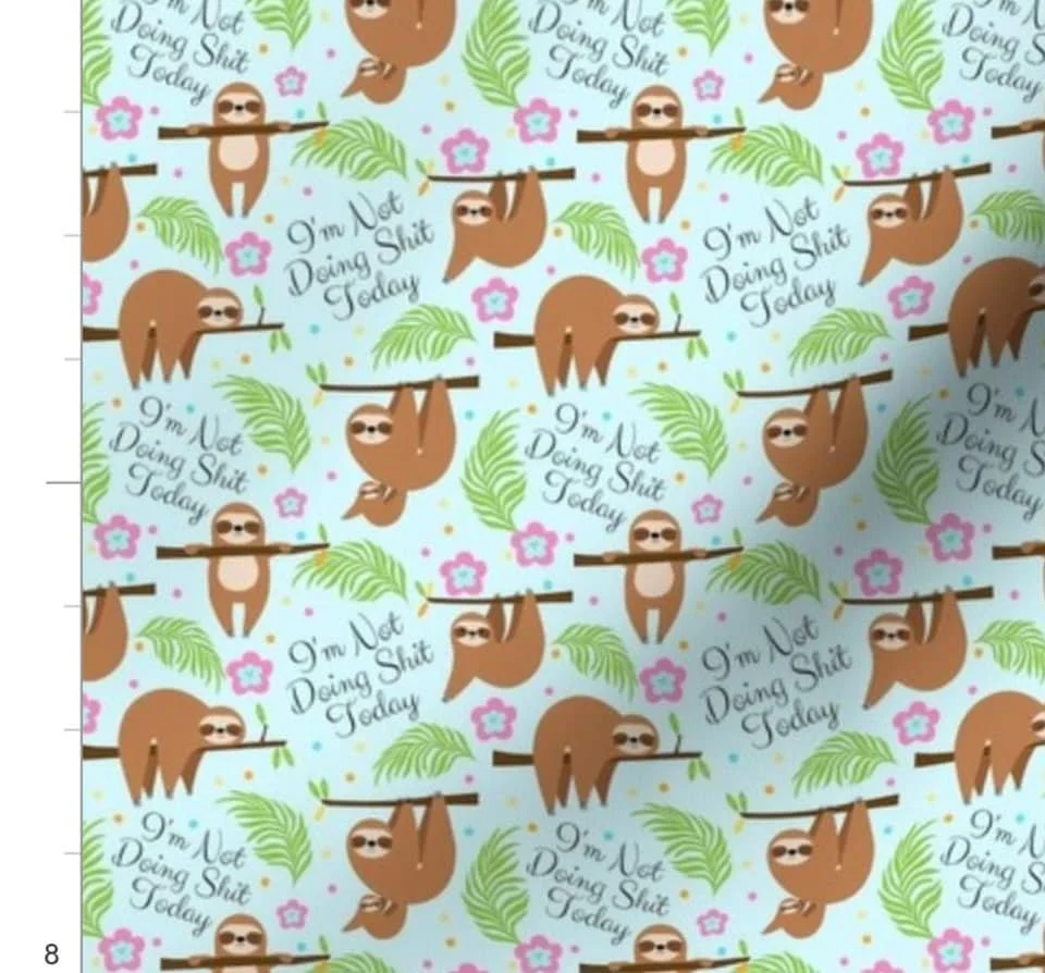 I'm Not Doing Shit Today Sloths