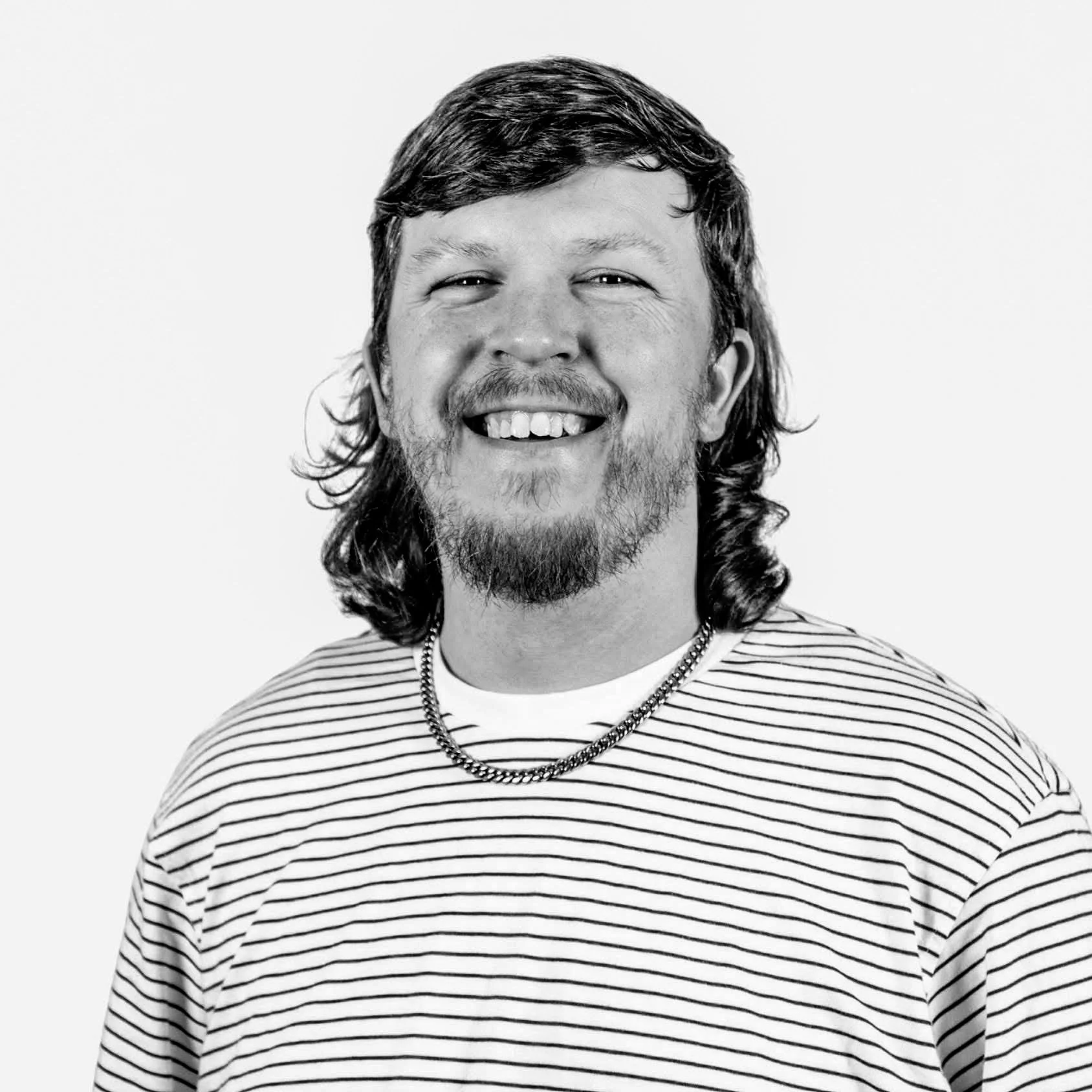 black and white professional headshot of Jack VanDouser