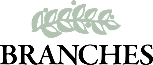 Branches logo serving as a link to branches.org, the website for Branches, which is a non-profit organization that facilitates hope, healing, and growth through compassionate mental and emotional health care rooted in Christ-centered values.