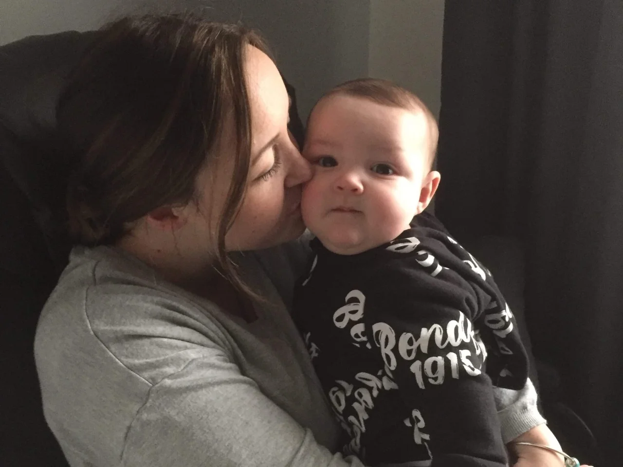 (Image- Elise and Baby B on her first Mother’s Day)