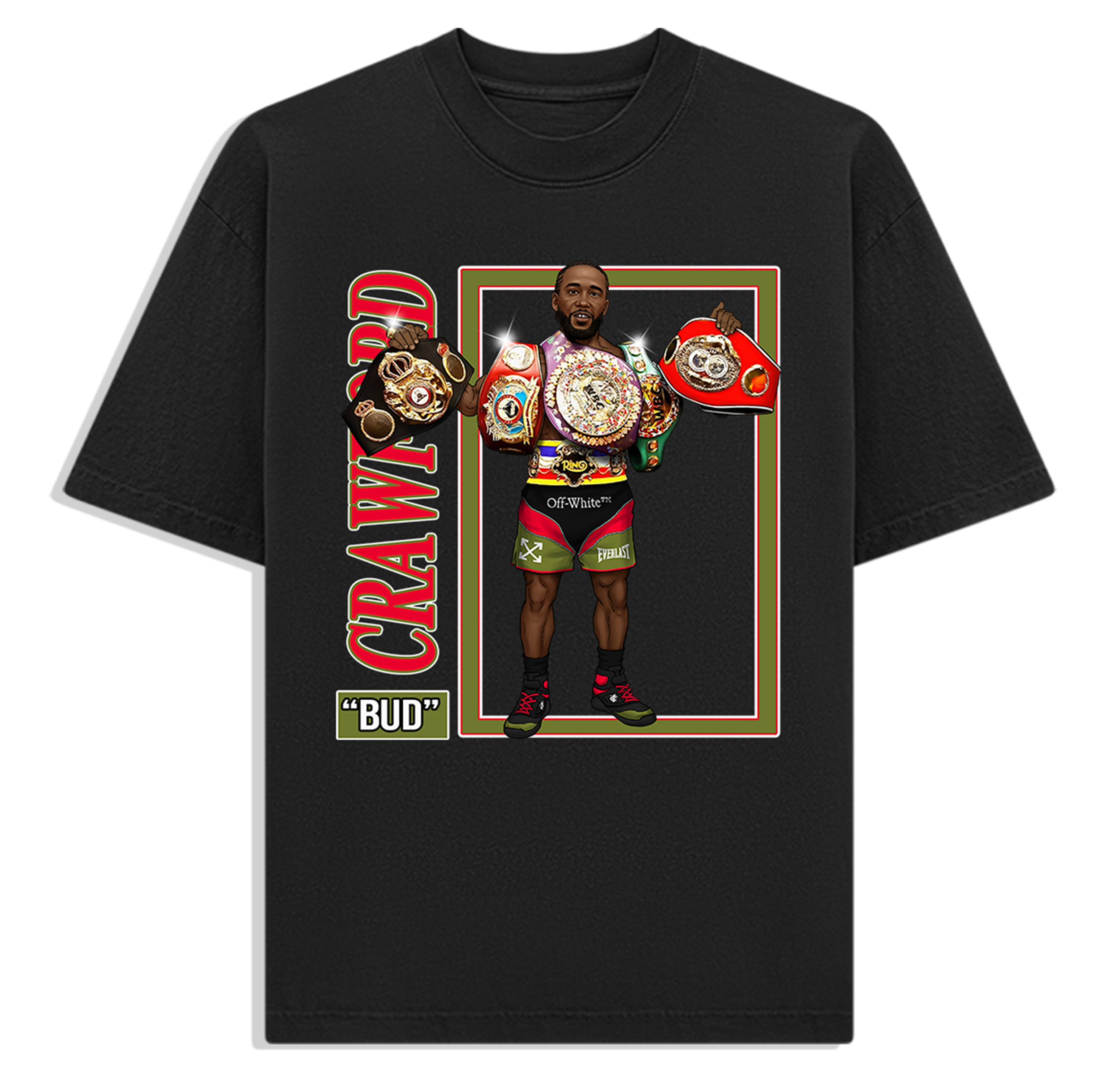 "Bud" Tee (BLK) (Ships In 2 Weeks)