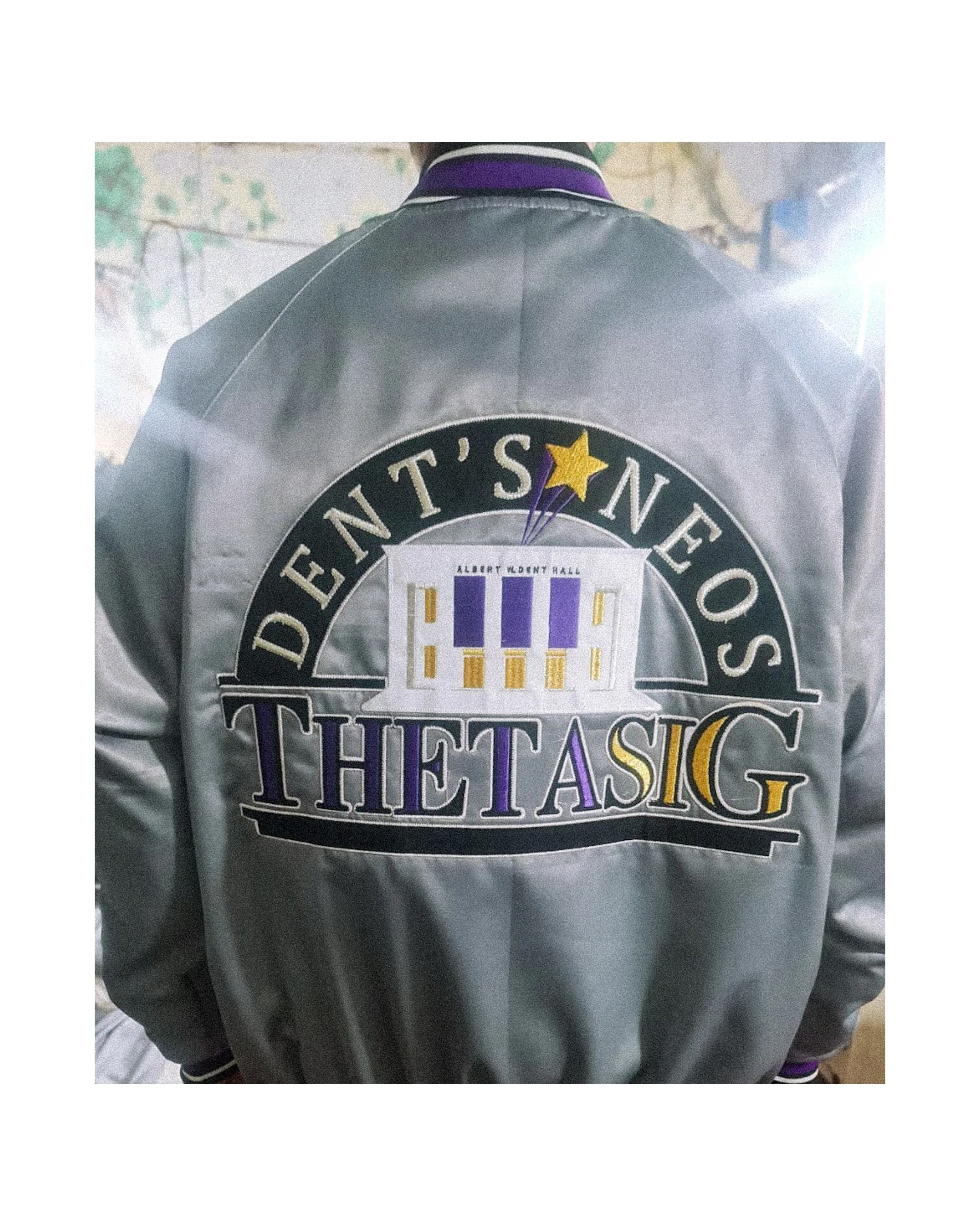 Theta Sigma “Silver Jubilee” Satin Jacket – Rockies Concept