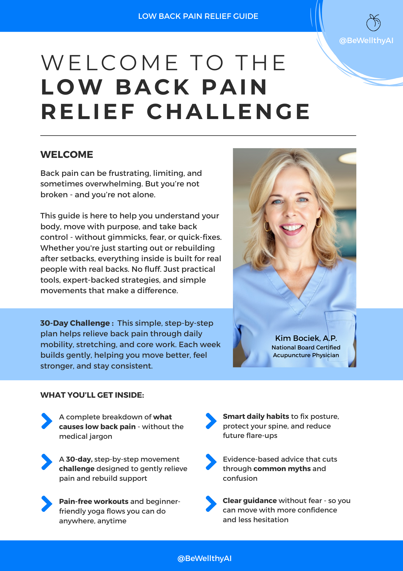 30 Day Low Back Pain Relief