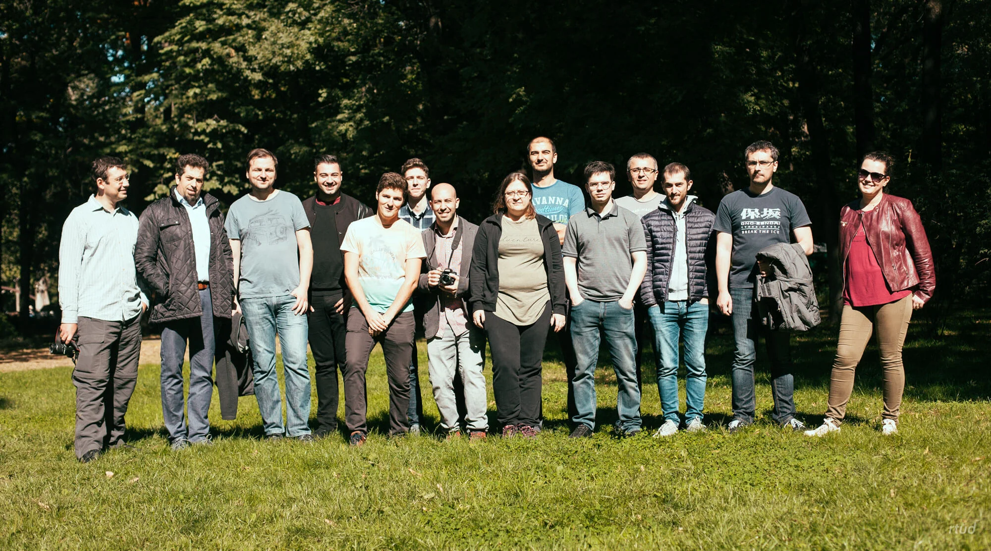 The Vitamin Software team, October 2018. Radu was taking the picture.