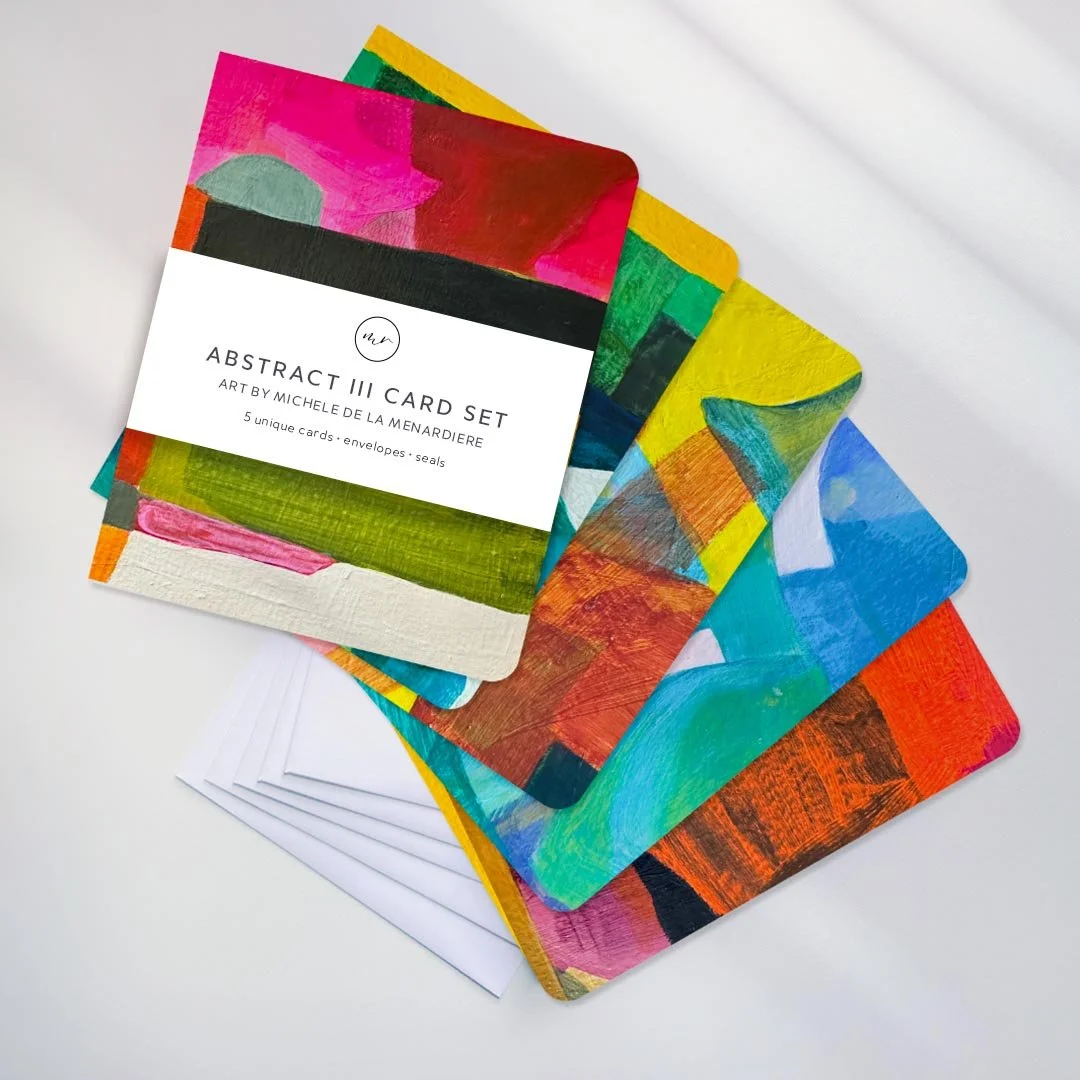 Abstract III Card Set