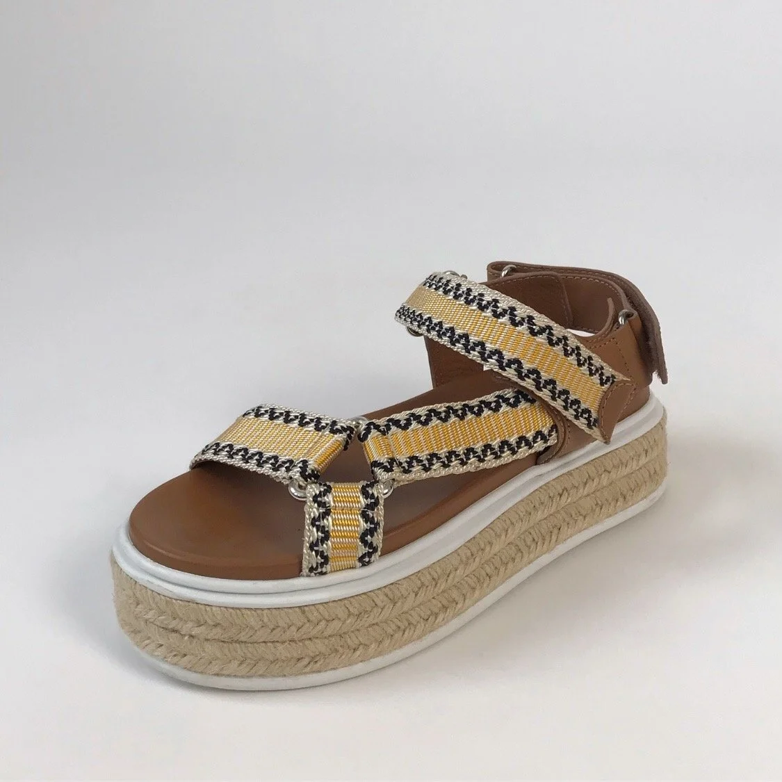 prada leather platform espadrilles