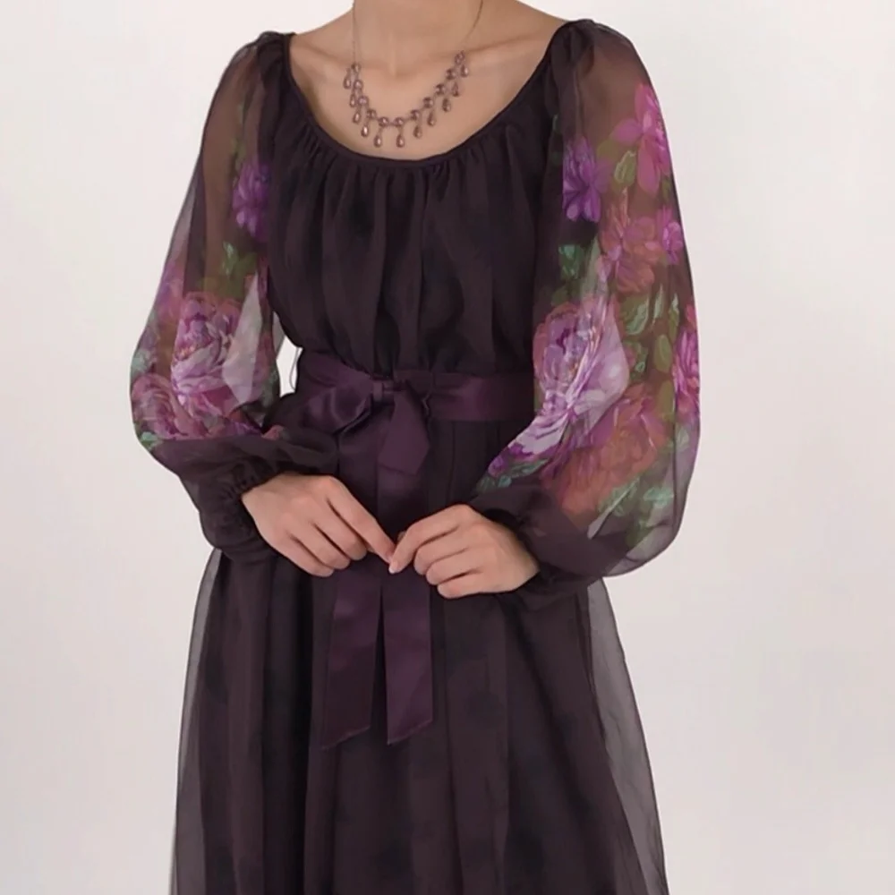 sachin and babi light blue dress Grape Bridesmaid Dresses
