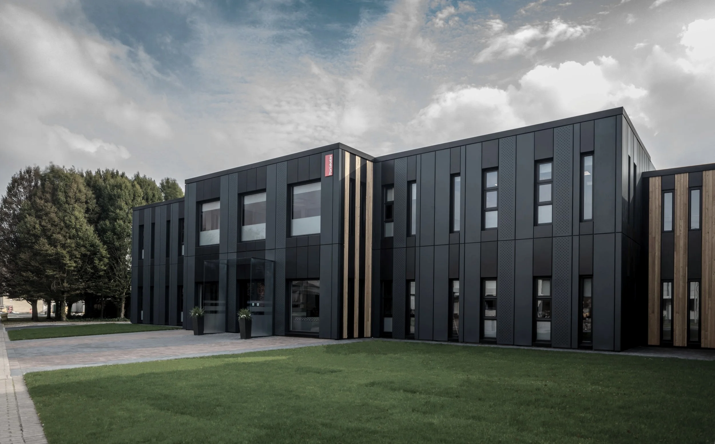 Portakabin Limited main new office, York - a step towards creating ‘modular architecture’ - image above copyright © Portakabin Limited 2017