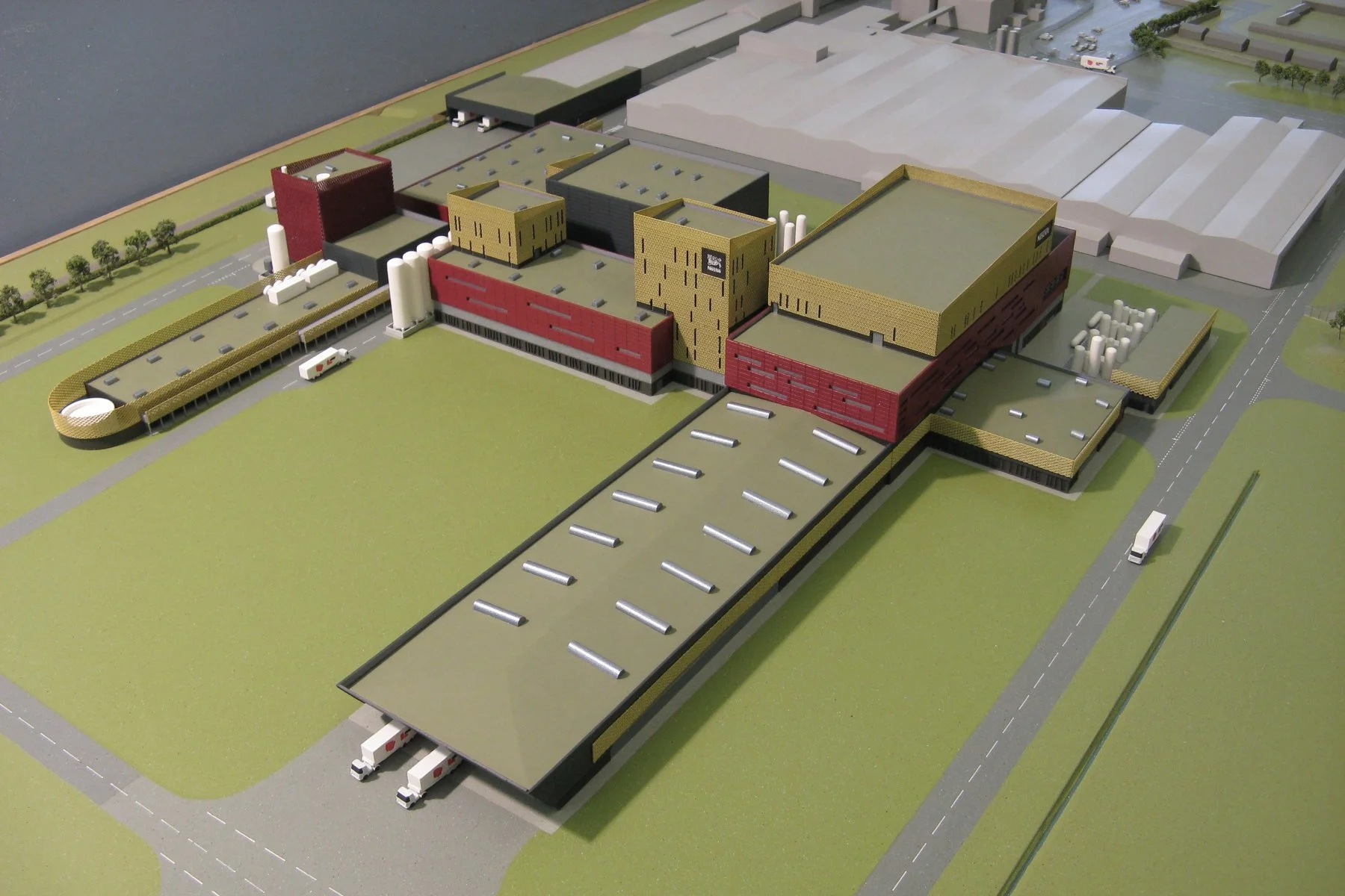 Scale model - very similar to completed project