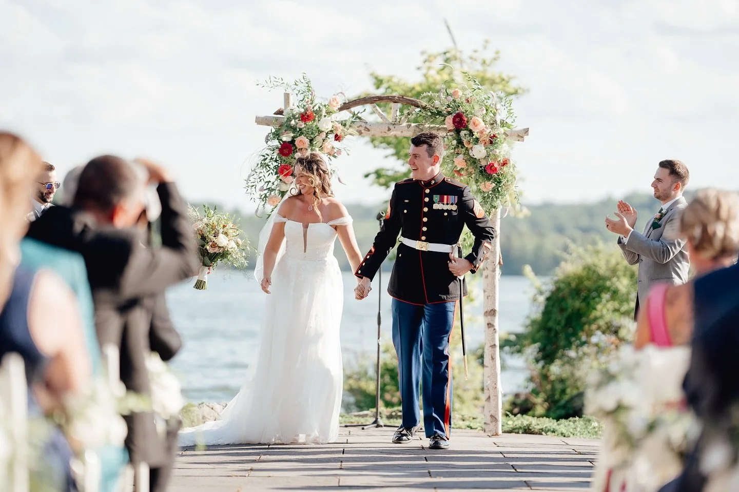 Still dreaming about Meg &amp; Sully&rsquo;s perfect day 💍
A stunning ceremony by the water, heartfelt vows, and the kind of love that lights up the whole shoreline.

#MegAndSullySayIDo
#NorthShoreWedding
#WaterfrontWeddings
#CoastalLoveStory
#Weddi