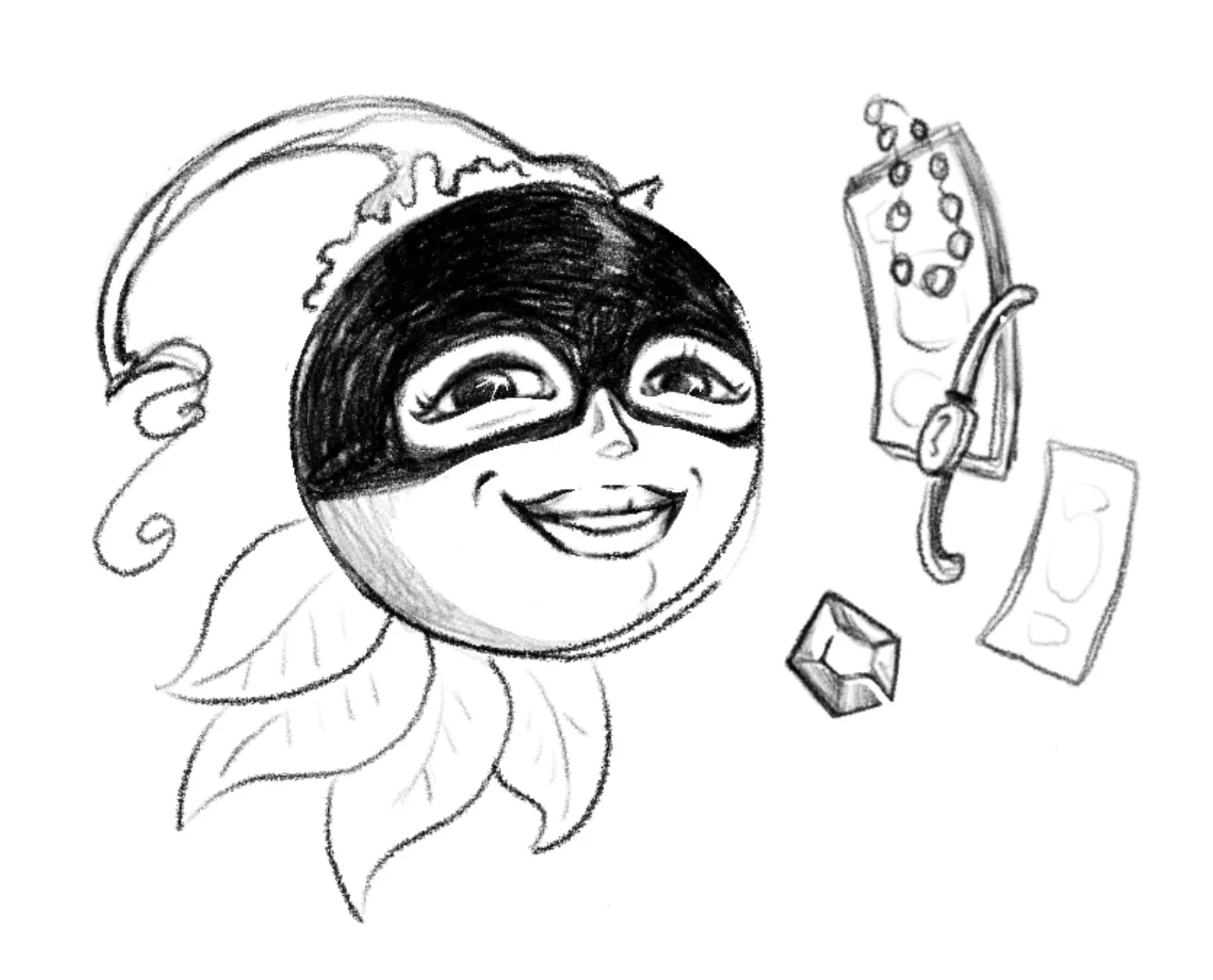 Thief Pepper Co. Concept Sketch