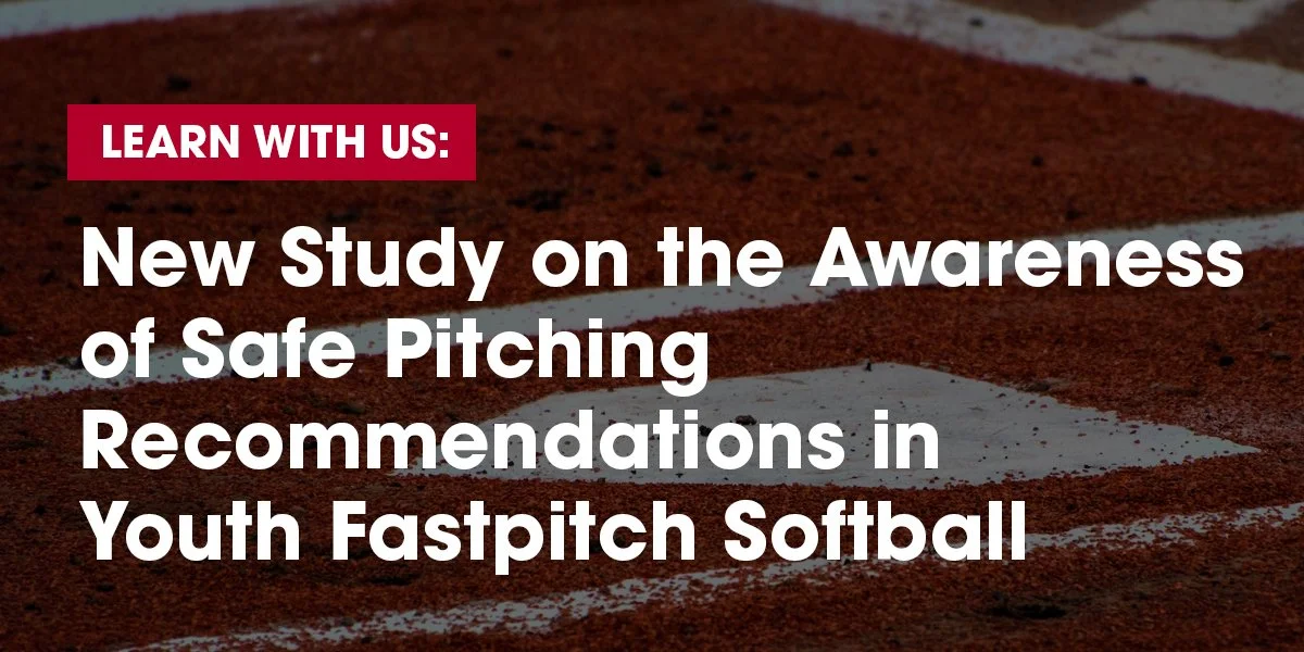 New Study: Awareness of Safe Pitching Guidelines in Youth Softball
