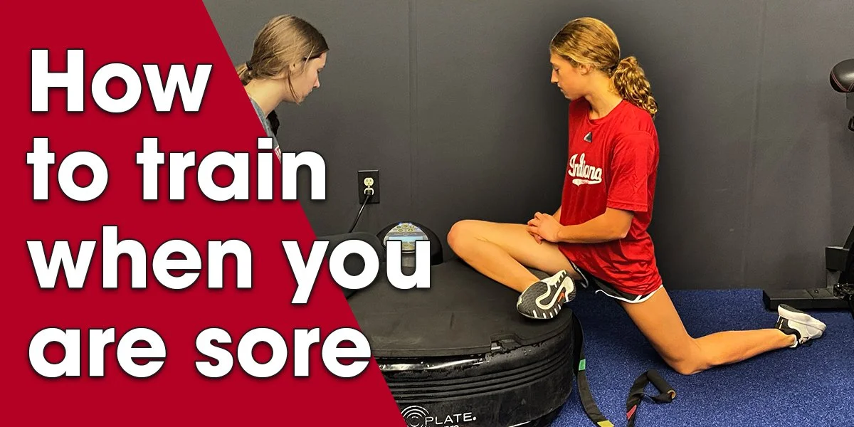 How to train when you are sore 