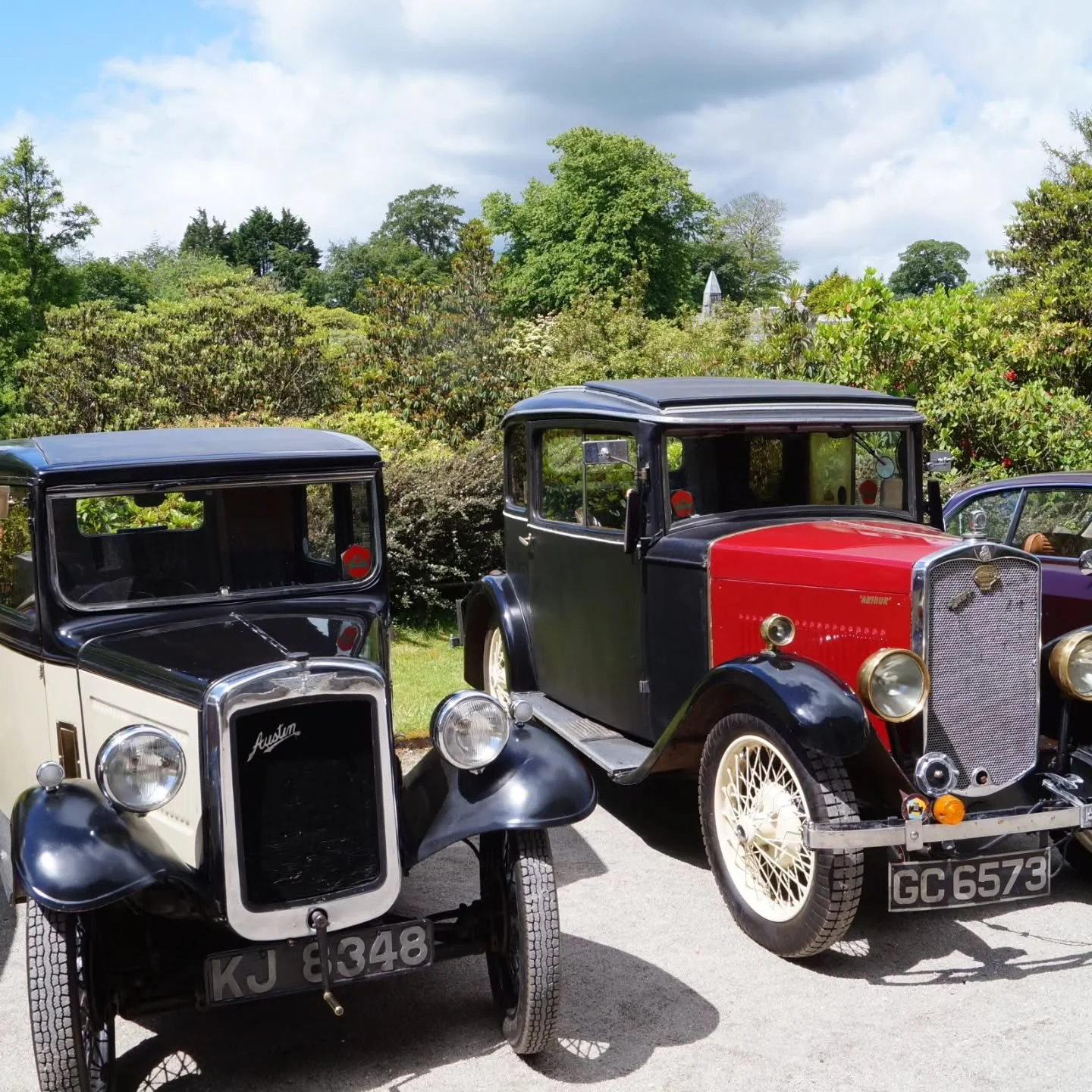 Devon Vintage Car Club will be bringing a fine array of magnificent vehicles for Lukesland garden visitors to admire on Sunday 31st May, along with all the fabulous late Spring plants in the garden. There will also be a wood turning demonstration in 