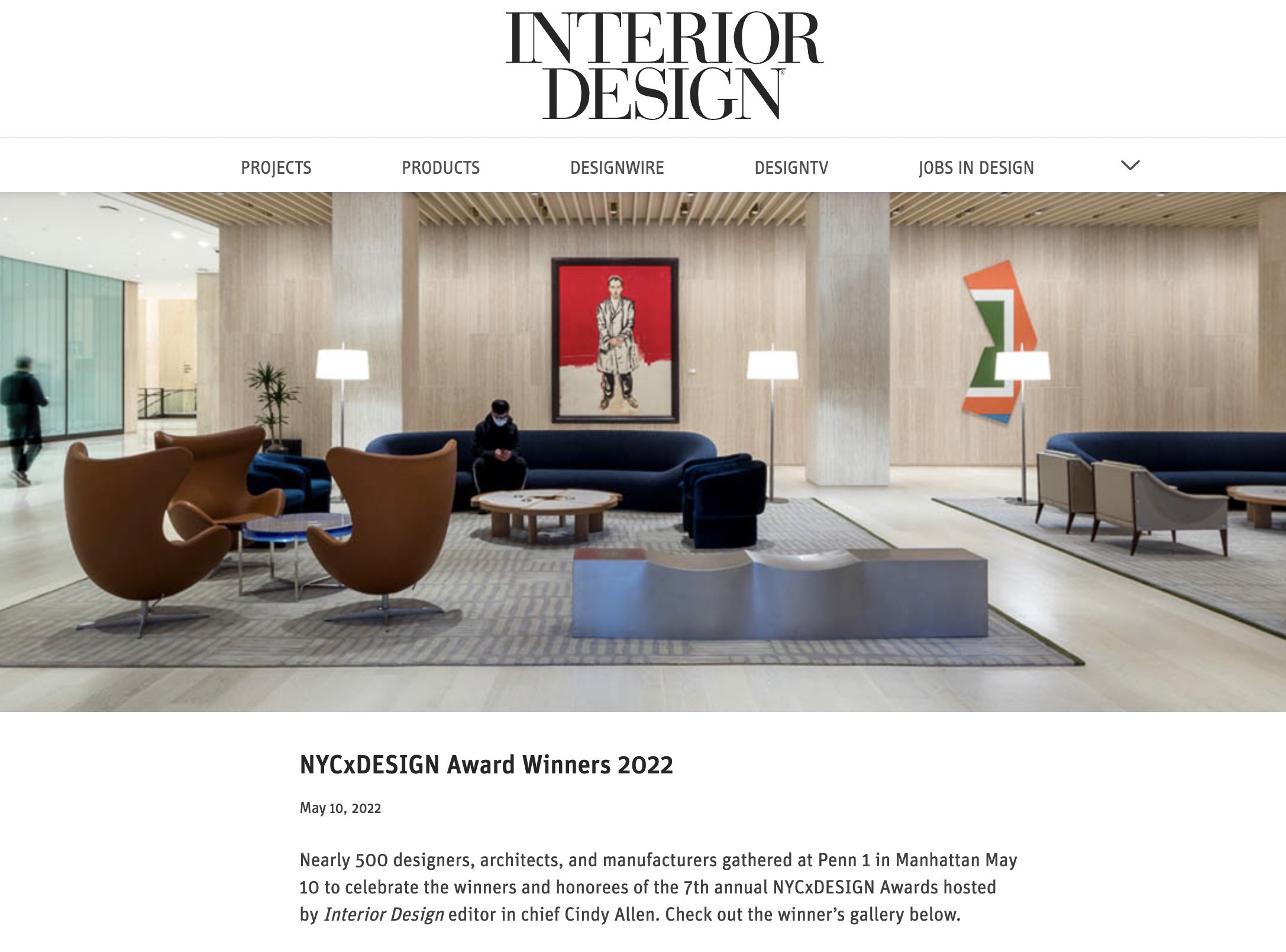 NYCxDESIGN Award 2022: Finalist and Honoree — White Arrow