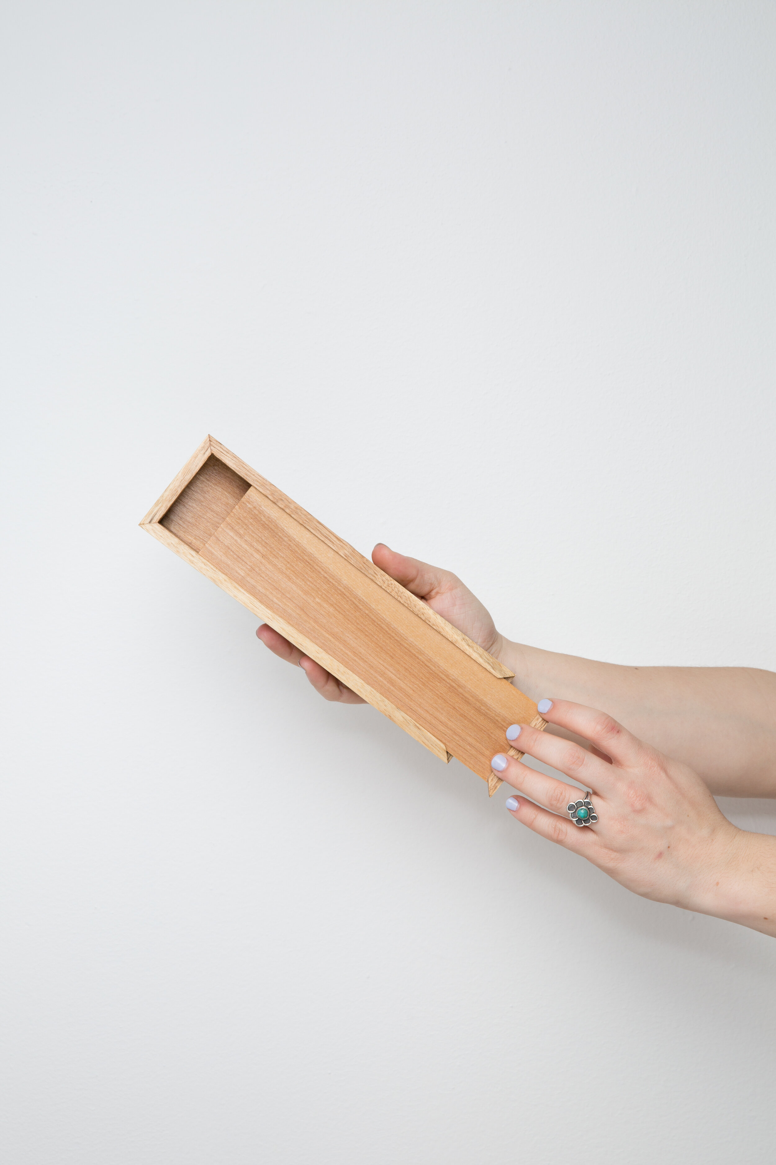 Secret Box in Butternut