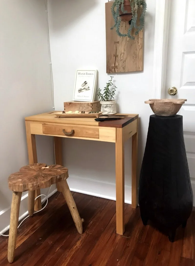 Custom Desk and Stool