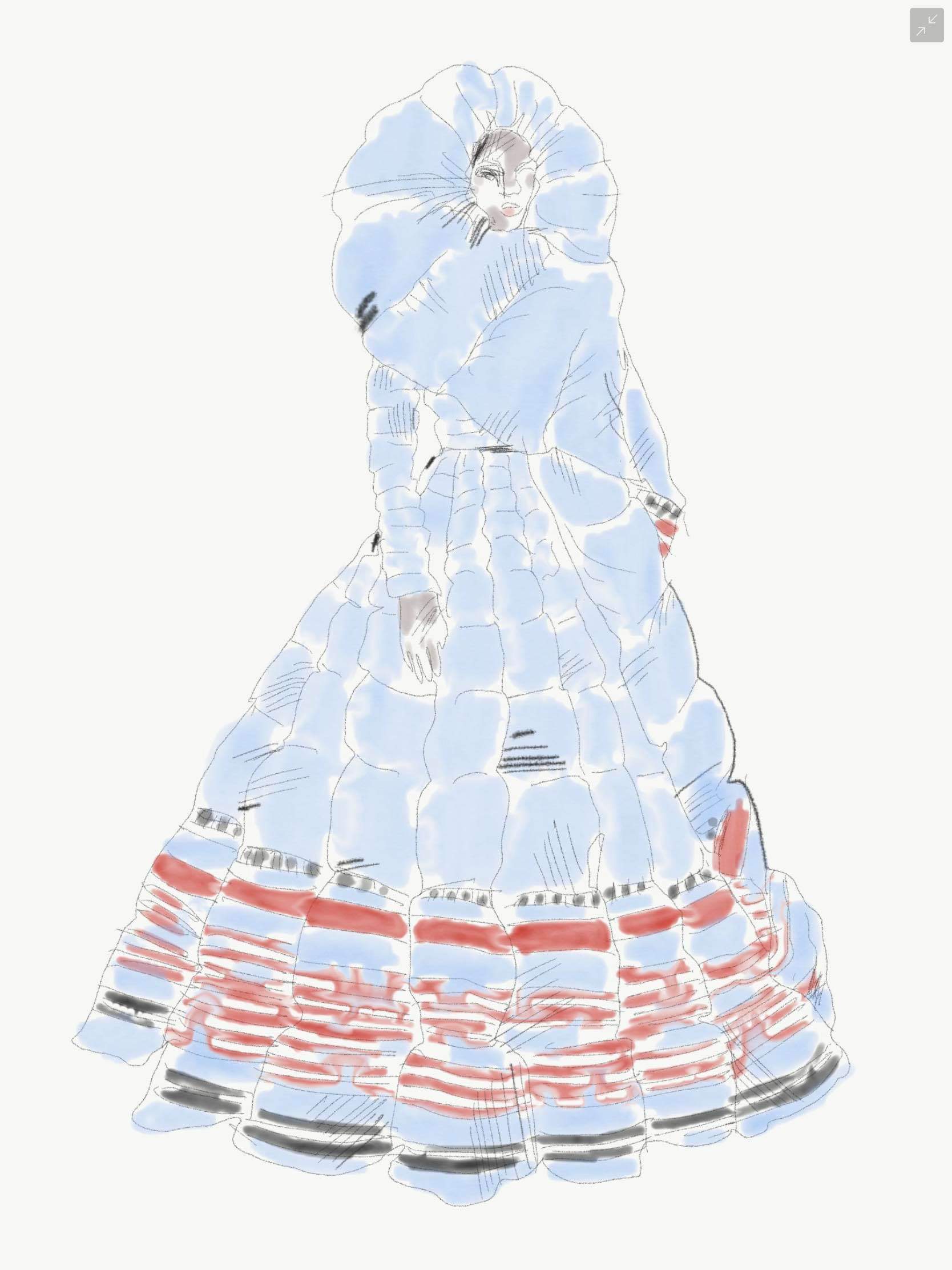 Moncler x Pierpaolo Piccioli, by Marianna Loukou