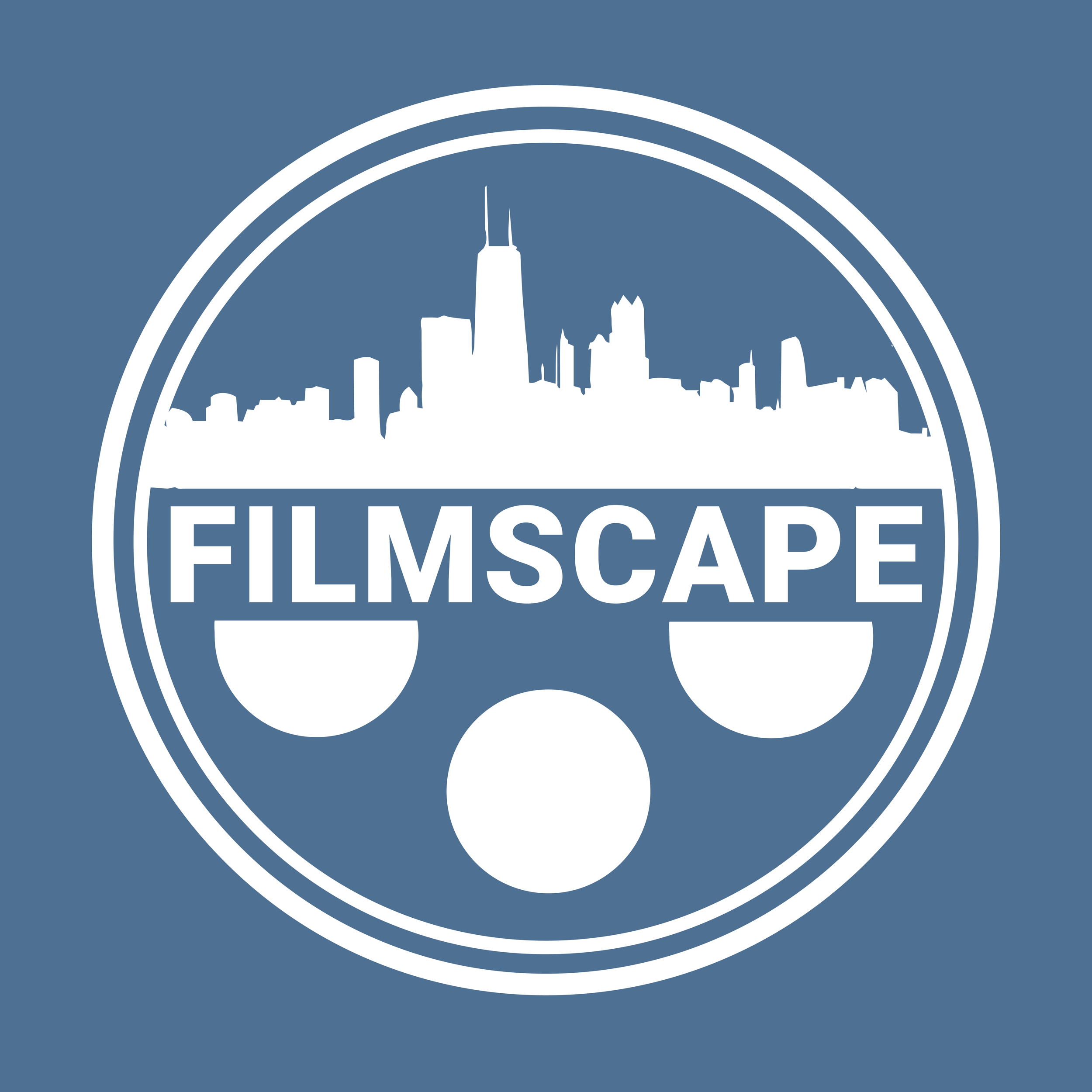 Filmscape Enamel Pin