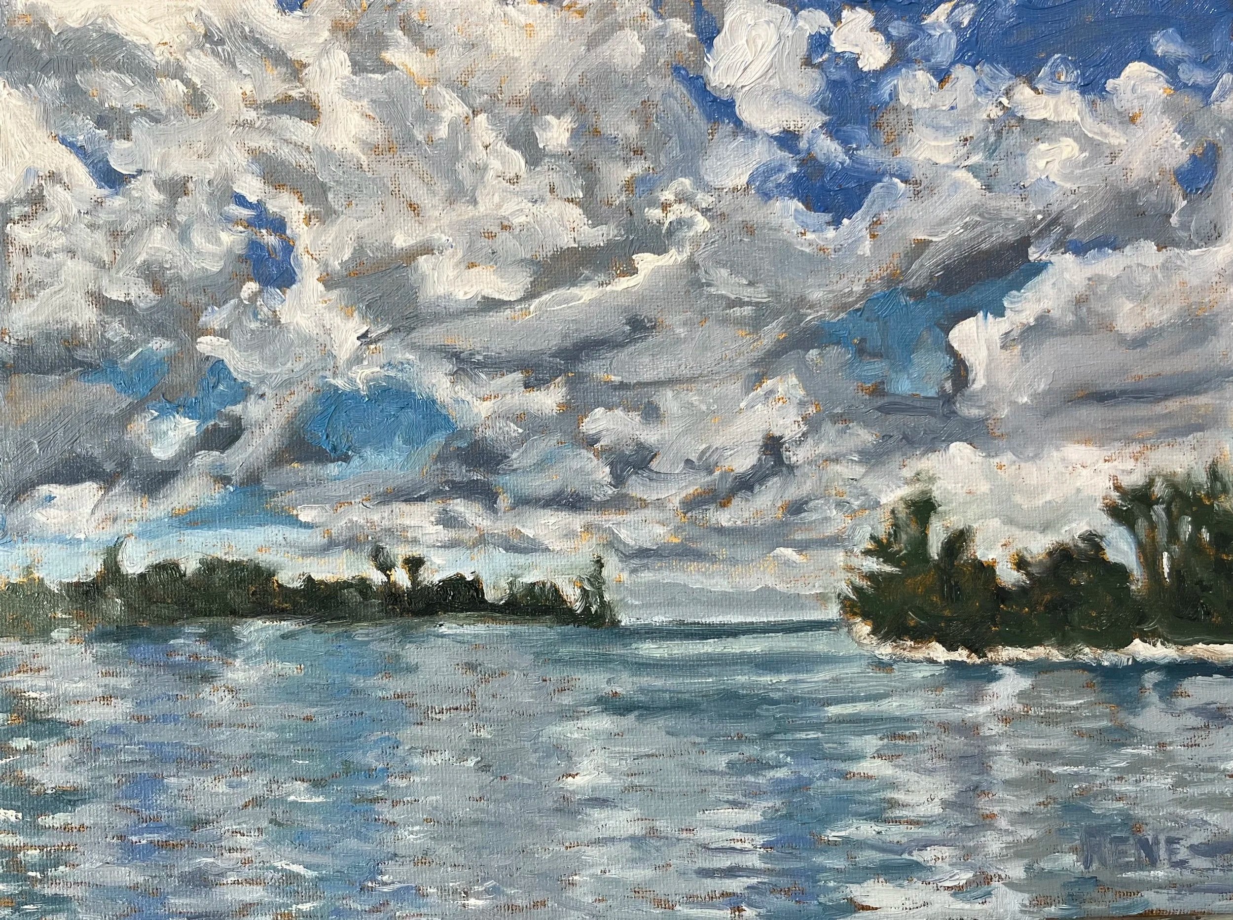  Gordon’s Pass 12”x9” Oil 