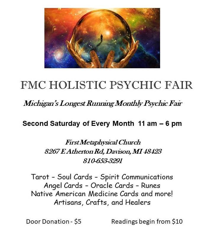 Psychic Fairs — First Metaphysical Church