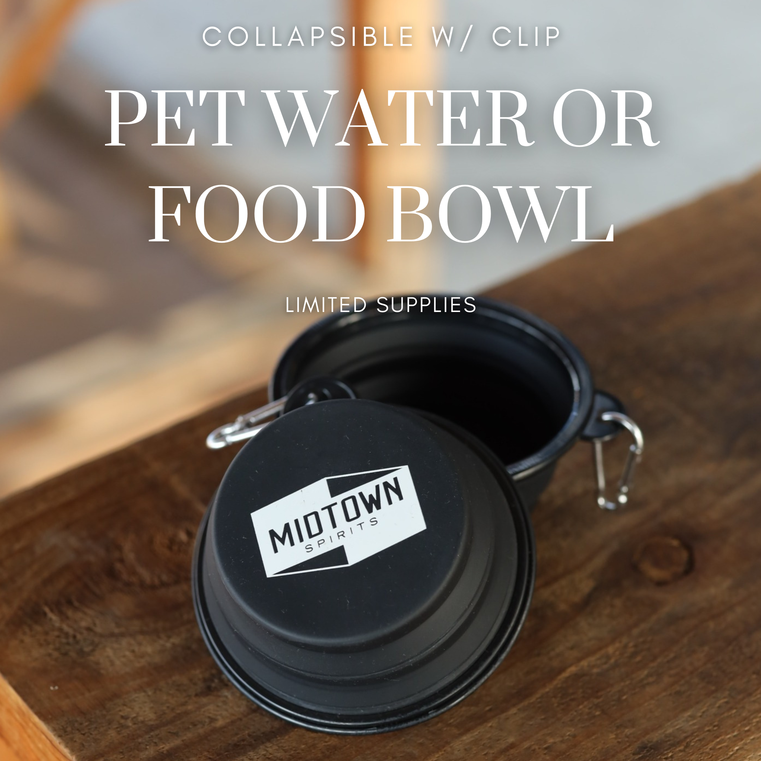 COLLAPSIBLE PET BOWL