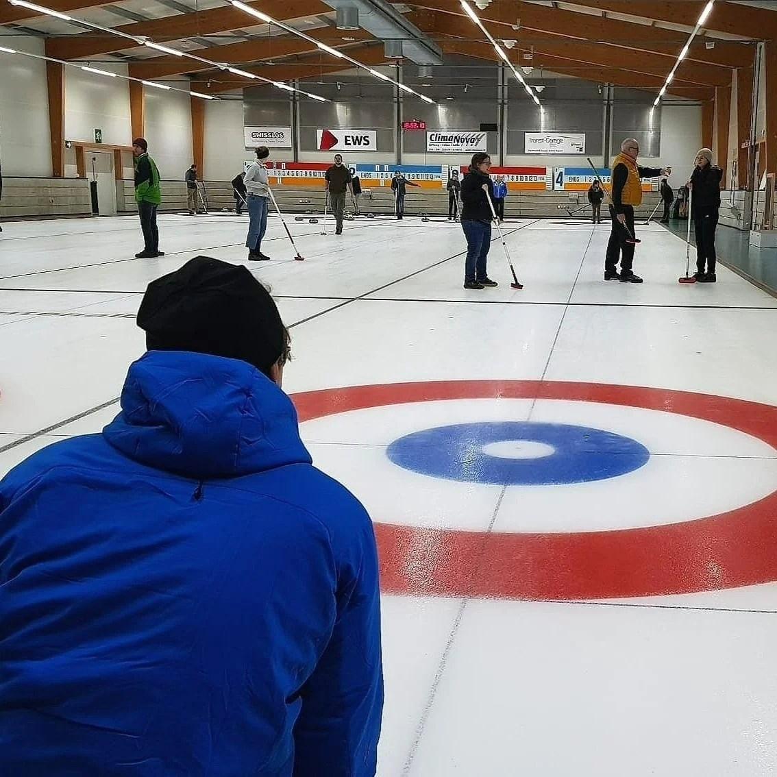 Winteranlass: Curling