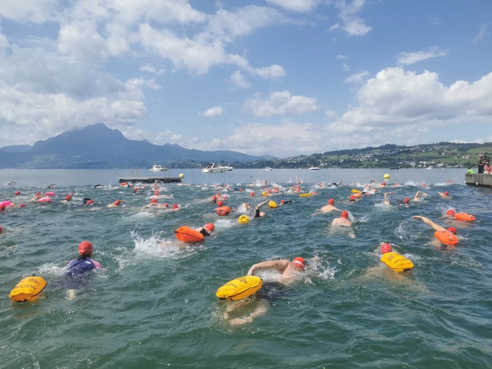40. Seeüberquerung Greppen - Merlischachen