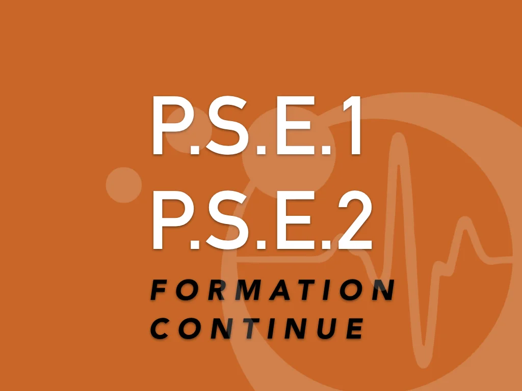 Premiers Secours en Equipe niveaux 1  &amp; 2, formation continue