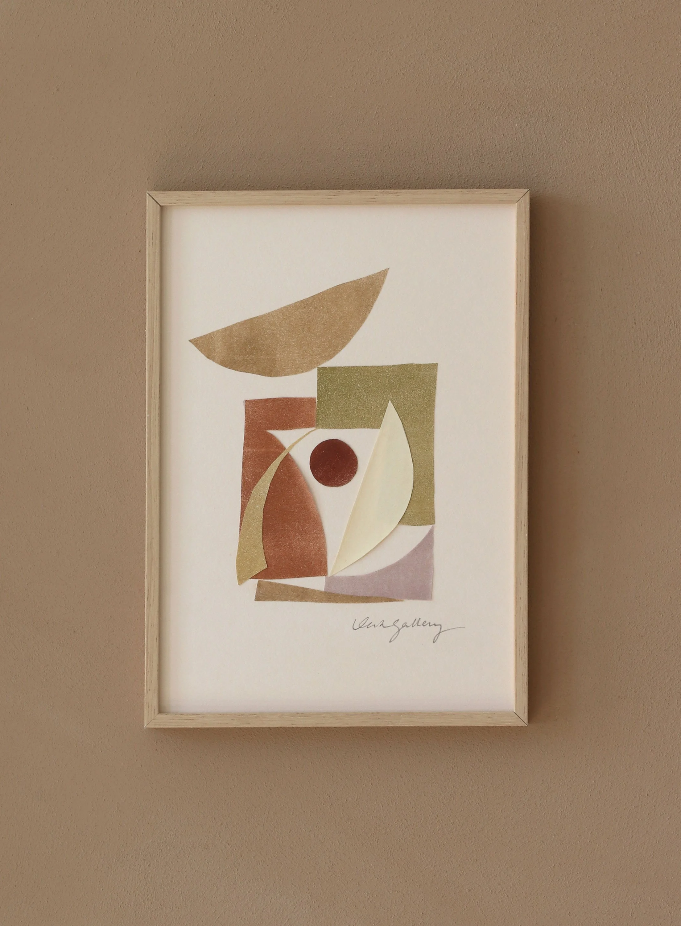 Living shelter #3 Collage Original A4