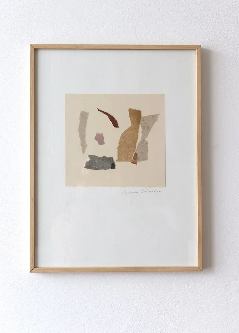 'March' - Original collage 30x40