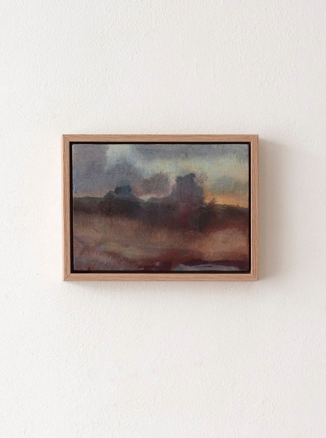 After the storm -  Oil painting 18 x 24 cm
