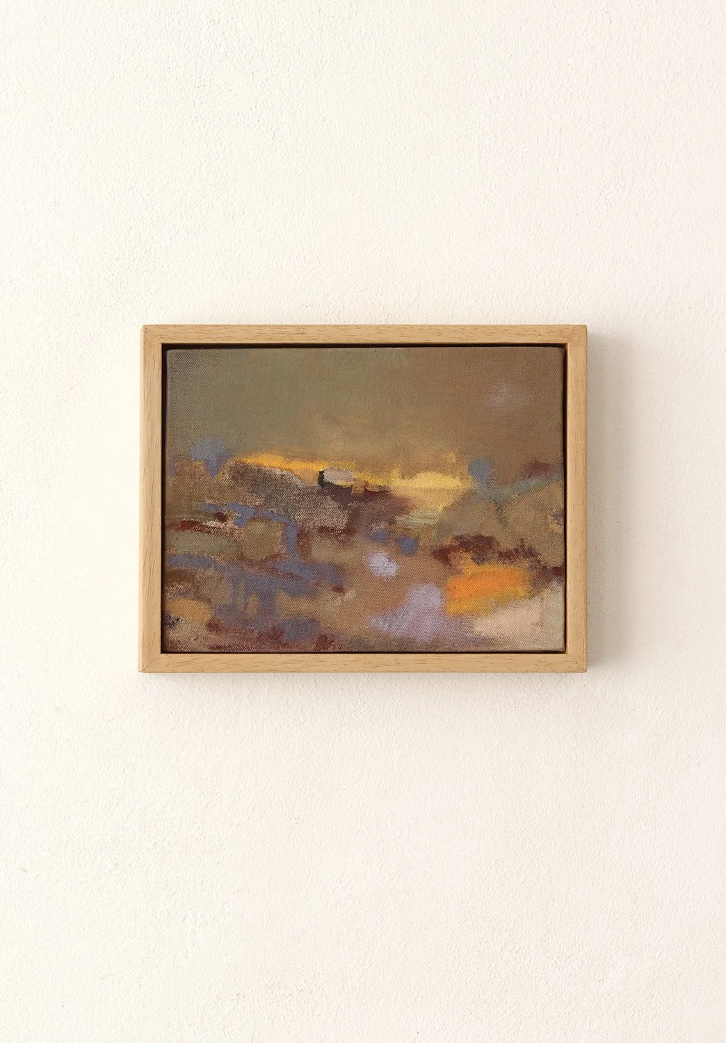 LANDE Oil painting 15,5x19,5 cm