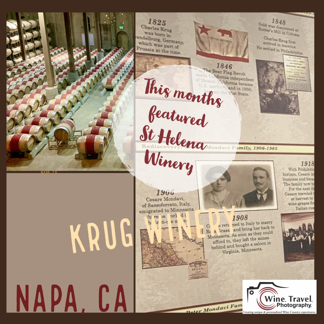 St Helena AVA - Napa - Charles Krug Winery