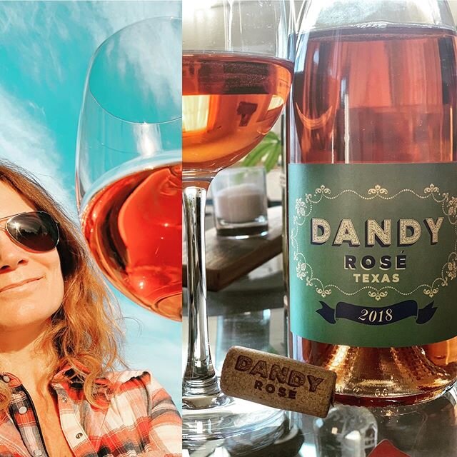 Dandy Rose for a Dandy Gal. 😆🍷✨ This is an amazing Rose made in Texas! 
www.wineforthepeople.com