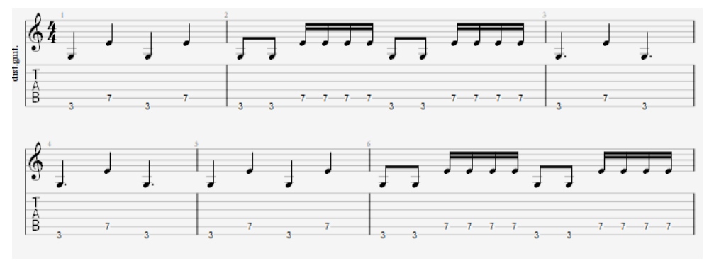 Rhythm Example 1